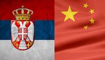 kina srbija zastave